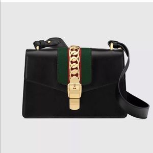 Gucci sylvie small black bag